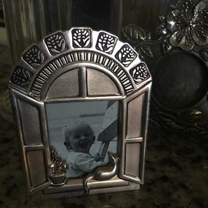 Miniature vintage cat picture frame